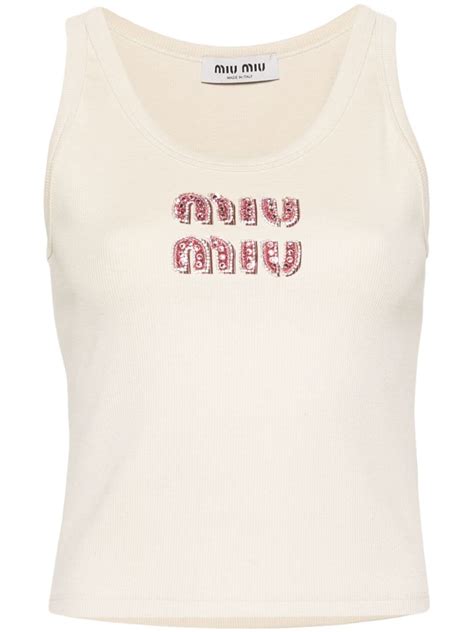 miu miu tanktop|michael miu tops.